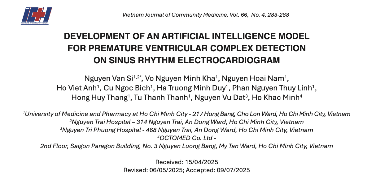 Nghiên cứu AI phát hiện rối loạn nhịp phổ biến